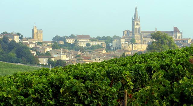 Bordeaux, vinhedos de Saint-Emilion